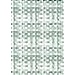 2Lif Basket Weave Zelfklevende Folie Mini rol zilver 45cmx2mtr