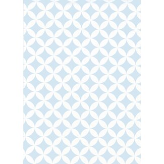 2Lif Elliot Zelfklevende Folie Mini rol blauw 45cmx2mtr