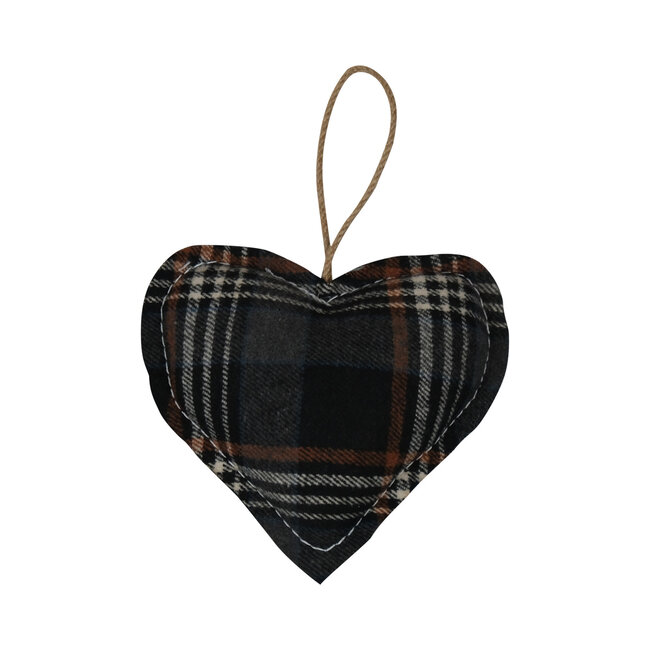 Mars & More hanger hart ruit grijs 16cm
