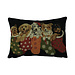Mars & More gobelin kussen kerst honden zwart 30x45cm