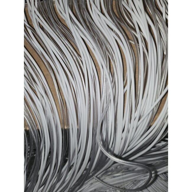 Sun Arts Vliegengordijn Palermo Transparant - wit 100x232 cm