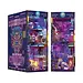 DIY Book Nook Boekensteun Cyber City, Tone-Cheer, TQ131, 24,5x18x10cm