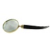 Mars & More goud vergrootglas zwart
