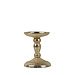 Mars & More kandelaar gehamerd champagne goud 12,5x10 cm