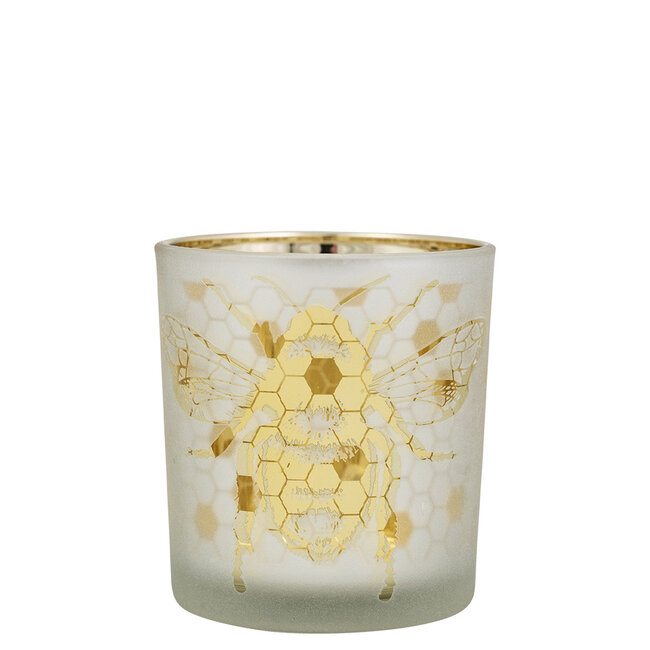Mars & More windlicht bij goud small 8cm