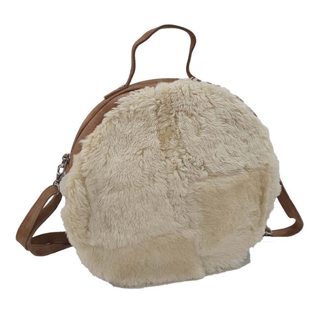 Mars & More schaap wit crossbody tas uni 30x28x7cm (ovis aries)