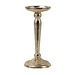 Mars & More kandelaar gehamerd champagne goud 22x10cm