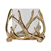 Mars & More windlicht gewei champagne goud dia 17cm