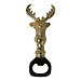 Mars & More flessenopener hert champagne goud h13 x 3 x 5,5 cm