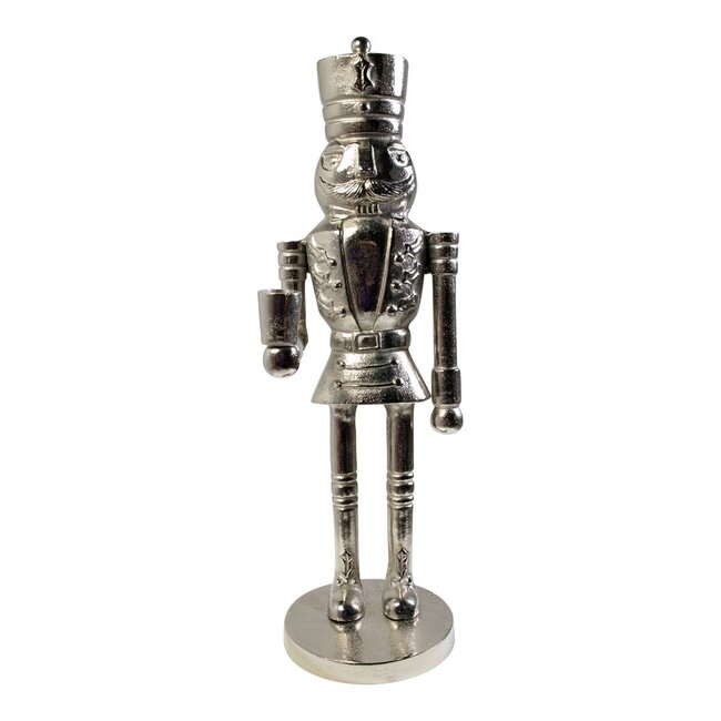 Mars & More Notenkraker zilver 47x15x15cm