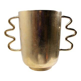 Mars & More Champagne Koeler goud handle h40 d30cm