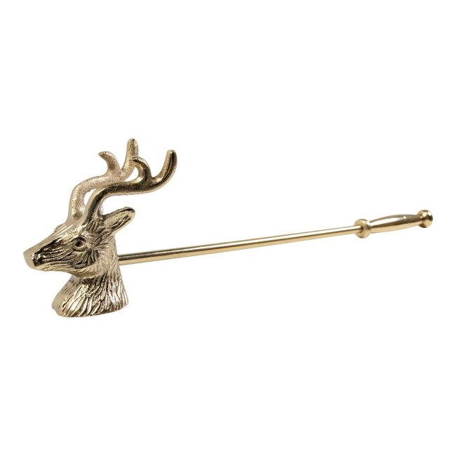 Mars & More Kaarsendover rendier goud 31x8x5cm