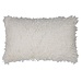 Mars & More Feather kussen gebroken wit 30x50cm