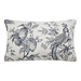 Mars & More Breeze Kussen oasis wit blauw 30x50 cm
