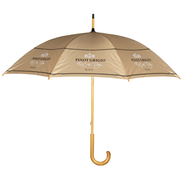 Mars & More paraplu wijn pinot grigio camel 105cm