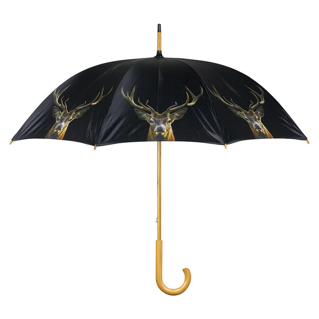 Mars & More paraplu zwart edelhert 105cm