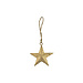 Mars & More ster hanger goud touw 10cm*