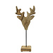 Mars & More staand hert mango hout h33,5 d14,5x8cm