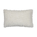Mars & More half kussen teddy krul wit 30x50cm