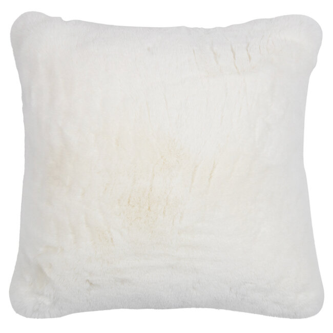 Mars & More kussen teddy glad gebroken wit 45x45cm