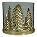 Mars & More windlicht hert champagne goud large