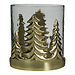 Mars & More windlicht hert champagne goud medium