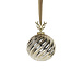 Mars & More decoratie bal gewei goud 10cm