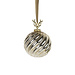 Mars & More decoratie bal gewei goud 12cm