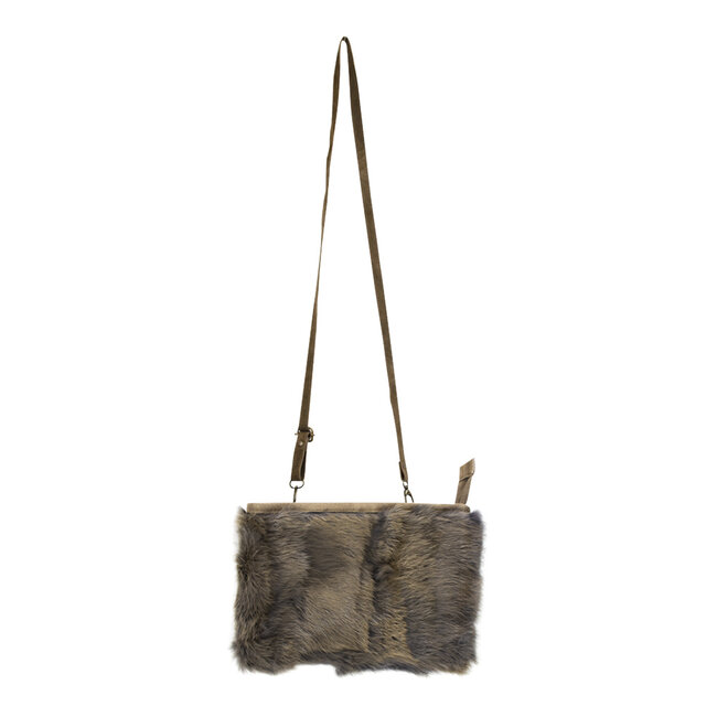 Mars & More crossbody tas konijn grijs *