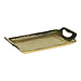 Mars & More dienblad rechthoek champagne goud 21cm
