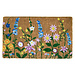 Mars & More kokosmat handgeweven wilde bloemen 75cm