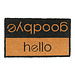 Mars & More deurmat kokos hello goodbye 75cm*