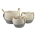 Mars & More manden wit grijs  (set van 3)*