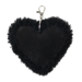 Mars & More schaap zwart sleutelhanger hart leer 10cm