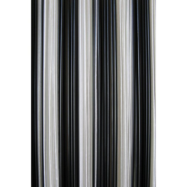 Sun Arts Vliegengordijn Palermo Transparant - black 100x232 cm