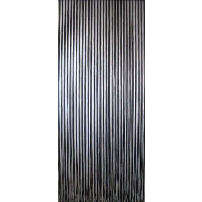 Sun Arts Vliegengordijn Palermo Transparant - black 90x210 cm