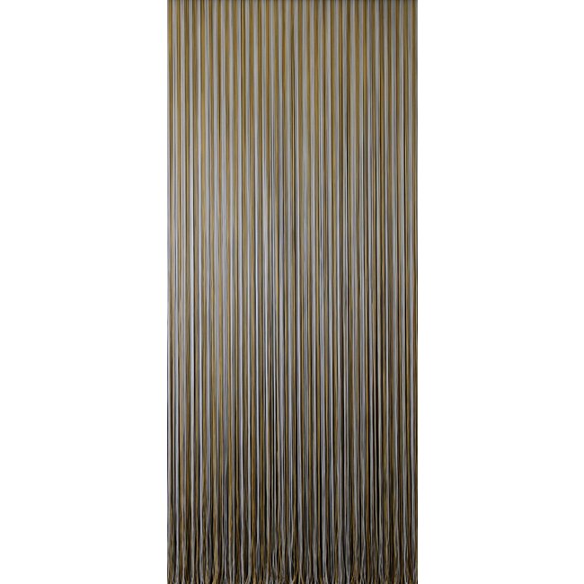 Sun Arts Vliegengordijn Palermo Transparant - bruin 100x232 cm