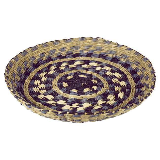 Mars & More zeegras muur mandje zwart dicht 40cm