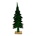 Mars & More Kerst Boom op standaard groen mango hout h39 d13cm