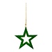 Mars & More Hangende Decoratie Ster groen mango hout 15x15x2,5cm