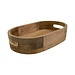 Mars & More Serveerschaal oval mango hout 25x12x6cm