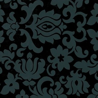 2Lif Class. Ornament Zelfklevende Folie Mini rol zwart 45cmx2mtr