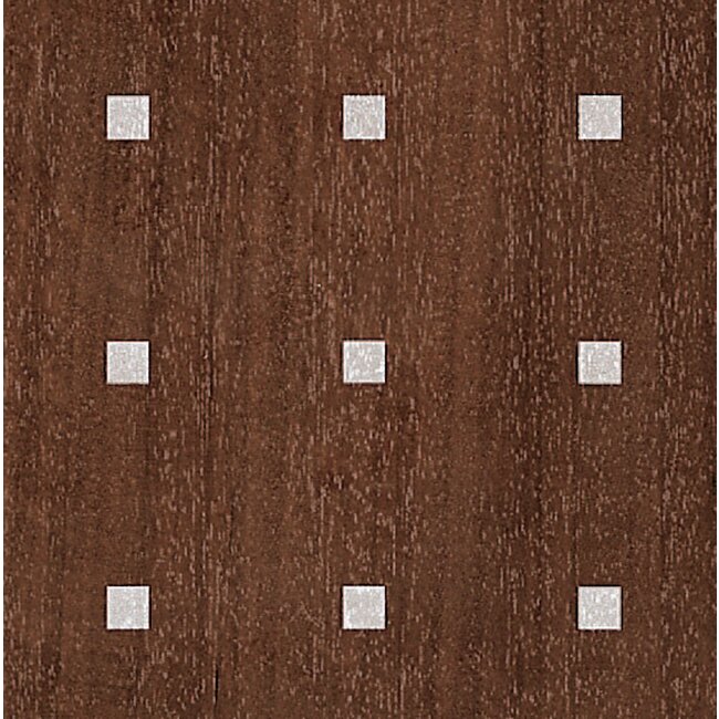 2Lif Alder Deep Carre wood Zelfklevende Folie Mini rol multi 45cmx2mtr
