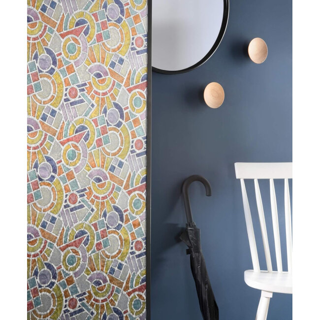 2Lif Nimes Zelfklevende Folie Mini rol multi 90cmx2mtr