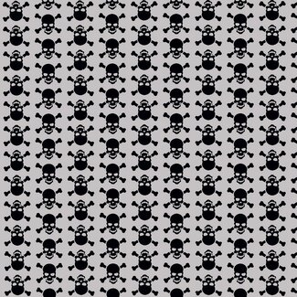 2Lif Skulls Zelfklevende Folie Mini rol multi 45cmx2mtr