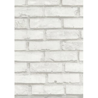 2Lif Brick Zelfklevende Folie Mini rol wit 45cmx2mtr