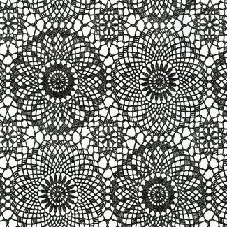 2Lif Contour Zelfklevende Folie Mini rol zwart 45cmx2mtr