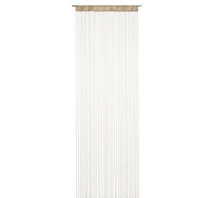2Lif Charleston Draadgordijn beige 90x250cm
