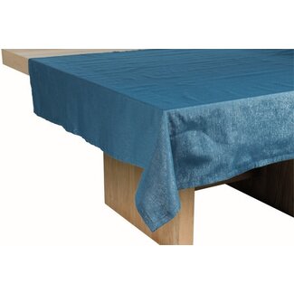 2Lif Sparkle Tafelkleed Textiel zwart 140x240cm