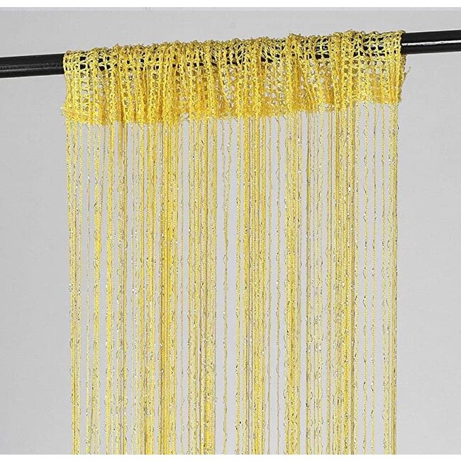2Lif Draadgordijn 52 geel 140x250cm